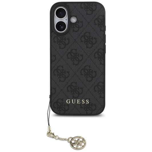 MagSafe-kotelo Apple iPhone 17:lle, Guess, 4G Charm Cradle, Musta