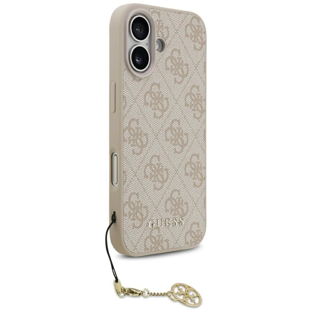 MagSafe-kotelo Apple iPhone 17:lle, Guess, 4G Charm Cradle, Pinkki