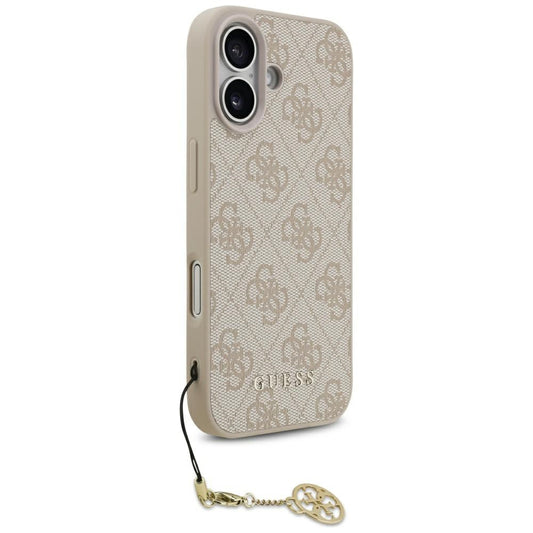 MagSafe-kotelo Apple iPhone 17:lle, Guess, 4G Charm Cradle, Pinkki