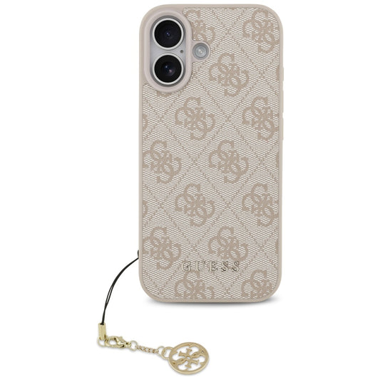 MagSafe-kotelo Apple iPhone 17:lle, Guess, 4G Charm Cradle, Pinkki