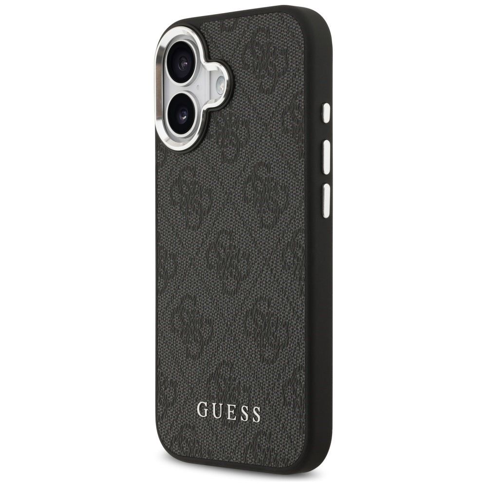 MagSafe-kotelo Apple iPhone 17:lle, Guess, 4G Classic Logo, Musta