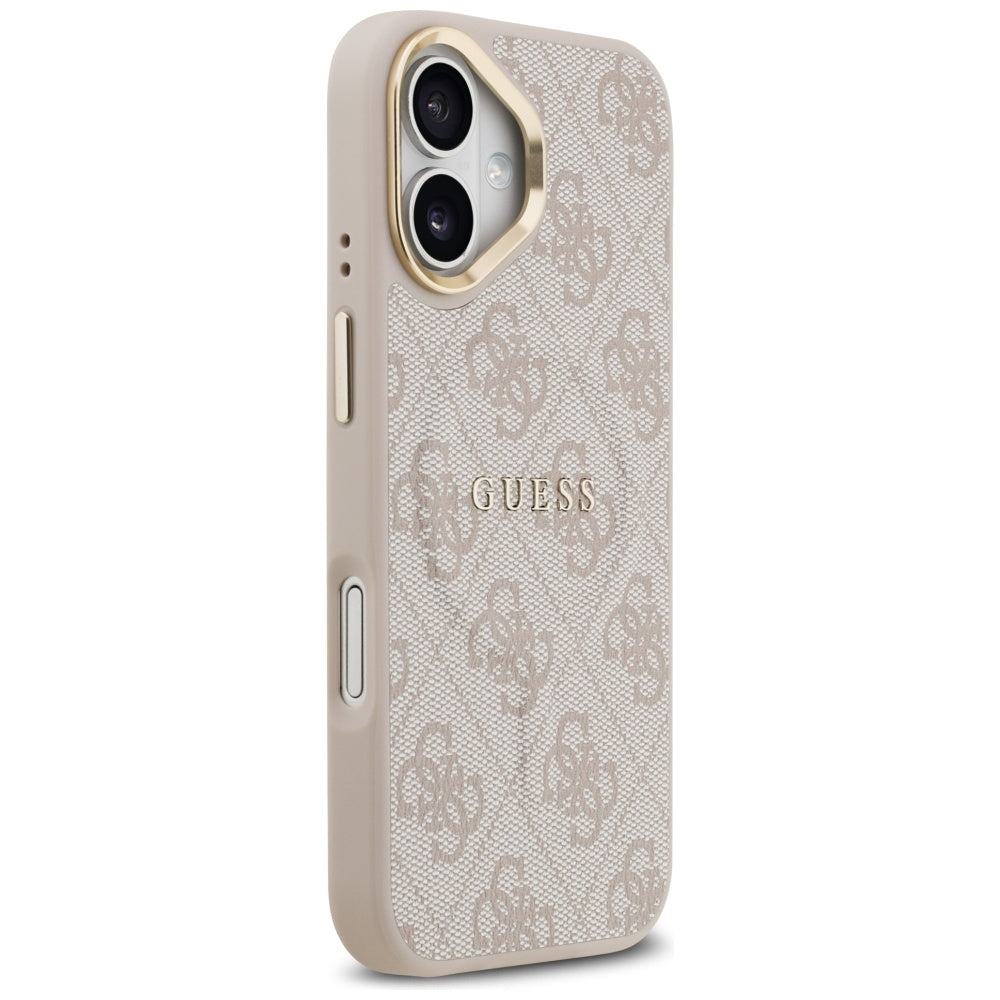 MagSafe-kotelo Apple iPhone 17:lle, Guess, 4G Classic, Pinkki