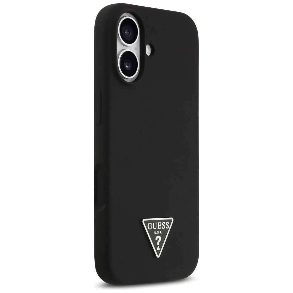 MagSafe-kotelo Apple iPhone 17:lle, Guess, Triangle Logo, Musta