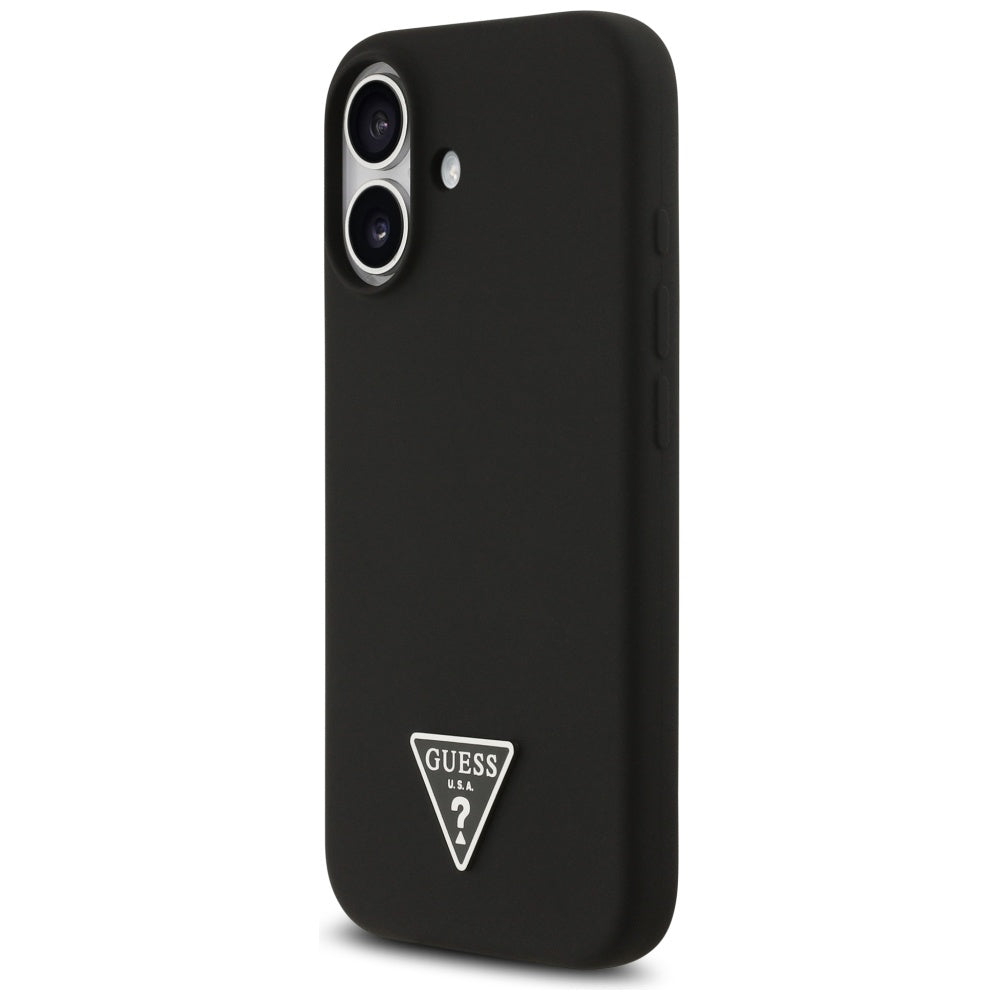 MagSafe-kotelo Apple iPhone 17:lle, Guess, Triangle Logo, Musta