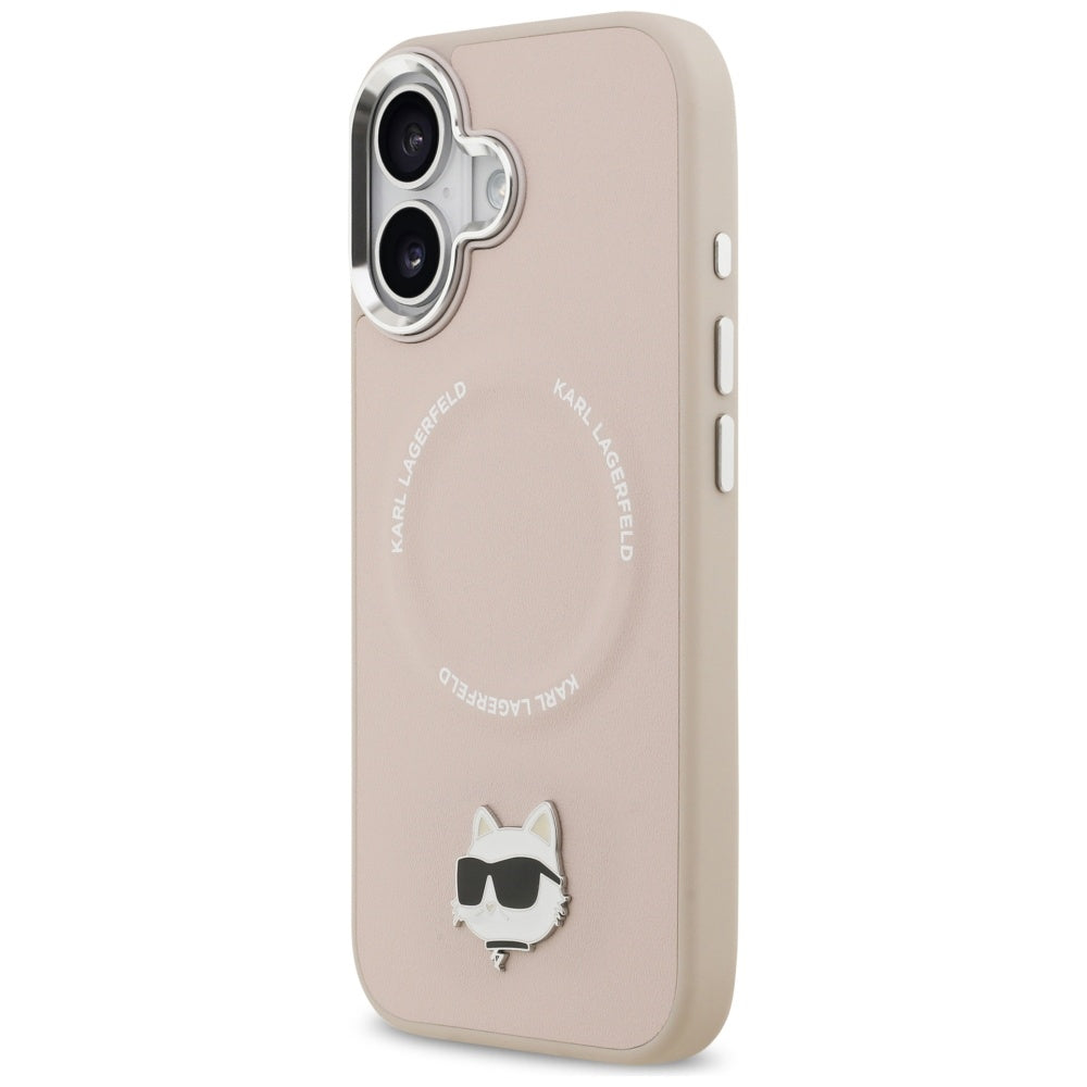 MagSafe-kotelo Apple iPhone 17:lle, Karl Lagerfeld, Choupette Pin, Pinkki
