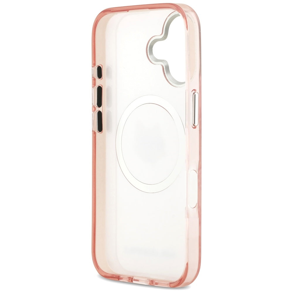 MagSafe-kotelo Apple iPhone 17:lle, Karl Lagerfeld, IML Choupette's Head, Pinkki