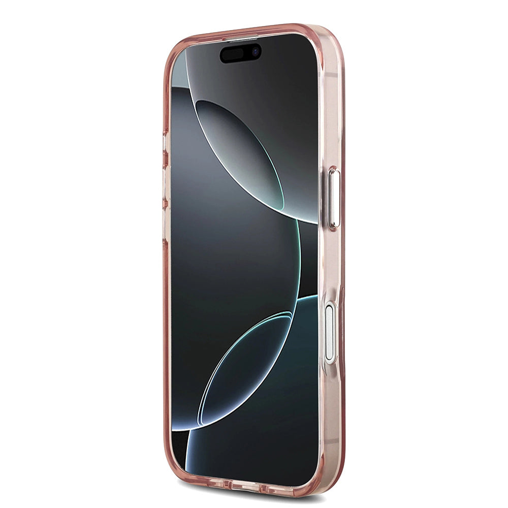 MagSafe-kotelo Apple iPhone 17:lle, Karl Lagerfeld, IML Sketch Logo Choupette, Pinkki