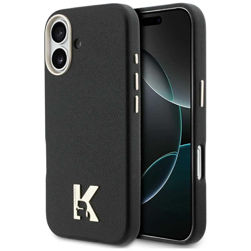 MagSafe-kotelo Apple iPhone 17:lle, Karl Lagerfeld, Karl Head Logo, Musta