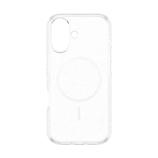 MagSafe-kotelo Apple iPhone 17:lle, PanzerGlass, Care Urban Explorer Star Lit, Valkoinen Läpinäkyvä