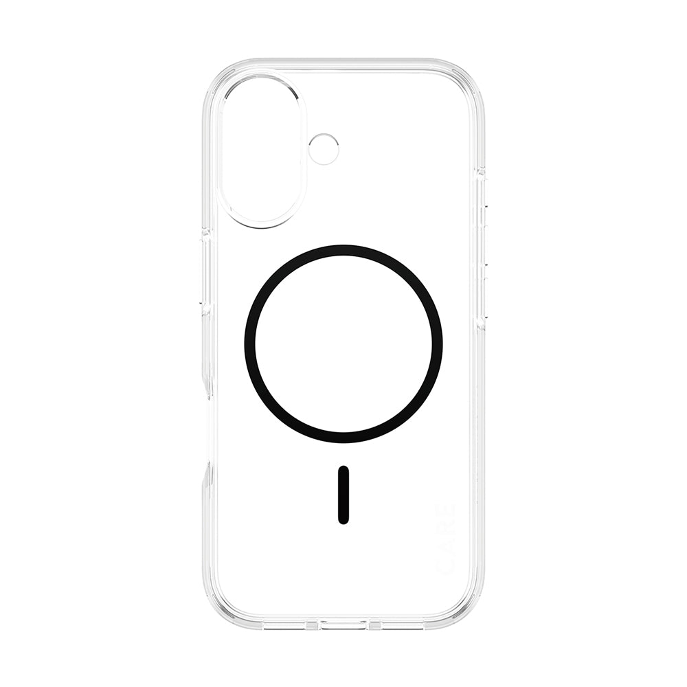 MagSafe-kotelo Apple iPhone 17:lle, PanzerGlass, Care Urban Explorer, Musta Läpinäkyvä