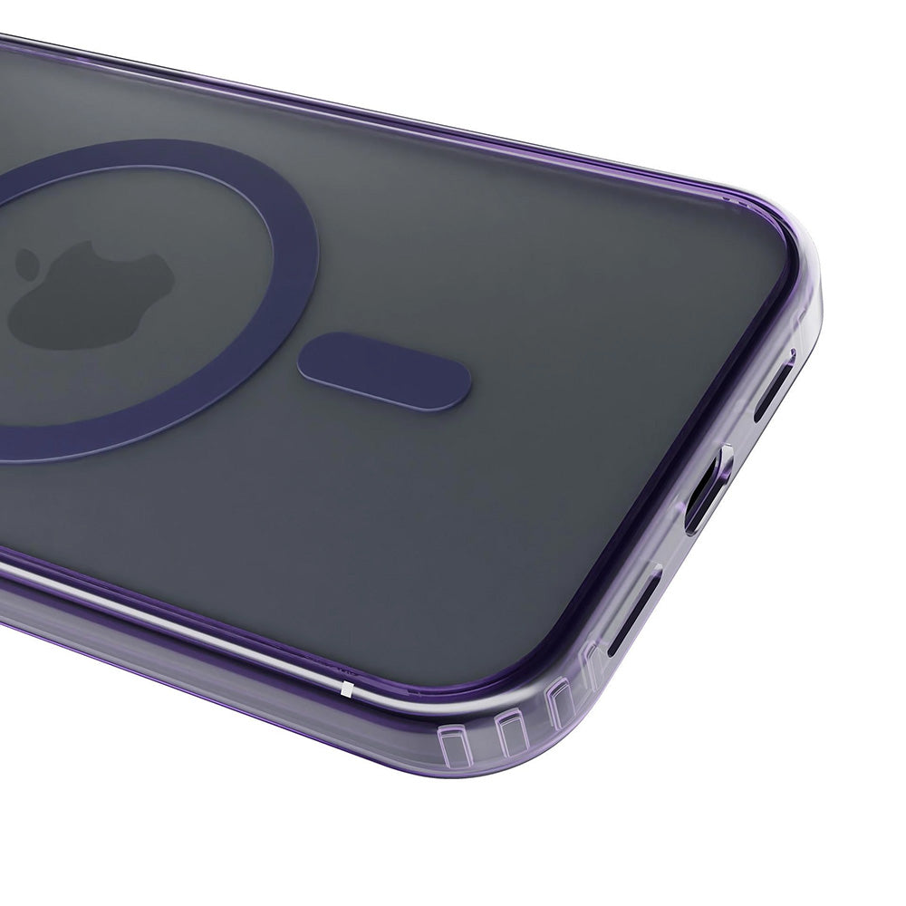 MagSafe-kotelo Apple iPhone 17 Prolle, 3MK, Frosty MagCase, Violetti