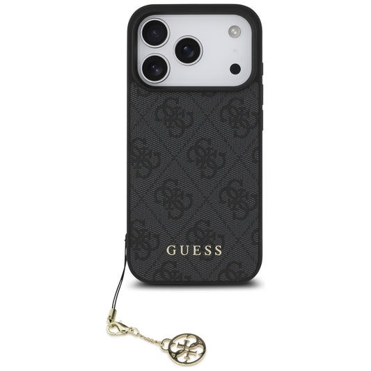 MagSafe-kotelo Apple iPhone 17 Prolle, Guess, 4G Charm Cradle, Musta