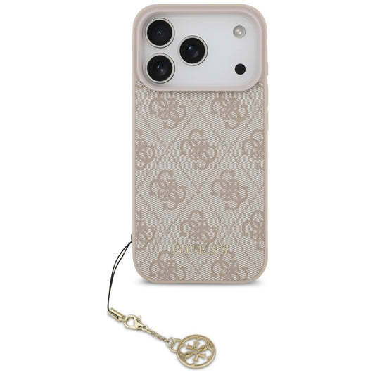 MagSafe-kotelo Apple iPhone 17 Prolle, Guess, 4G Charm Cradle, Pinkki