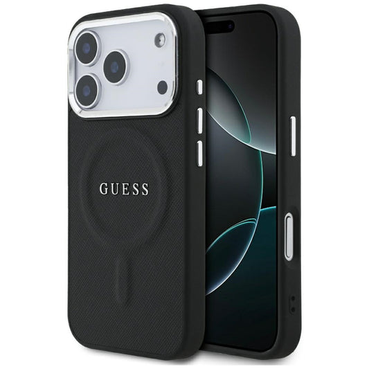 MagSafe-kotelo Apple iPhone 17 Prolle, Guess, Classic Logo, Musta