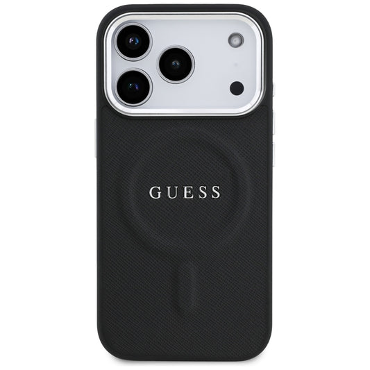MagSafe-kotelo Apple iPhone 17 Prolle, Guess, Classic Logo, Musta
