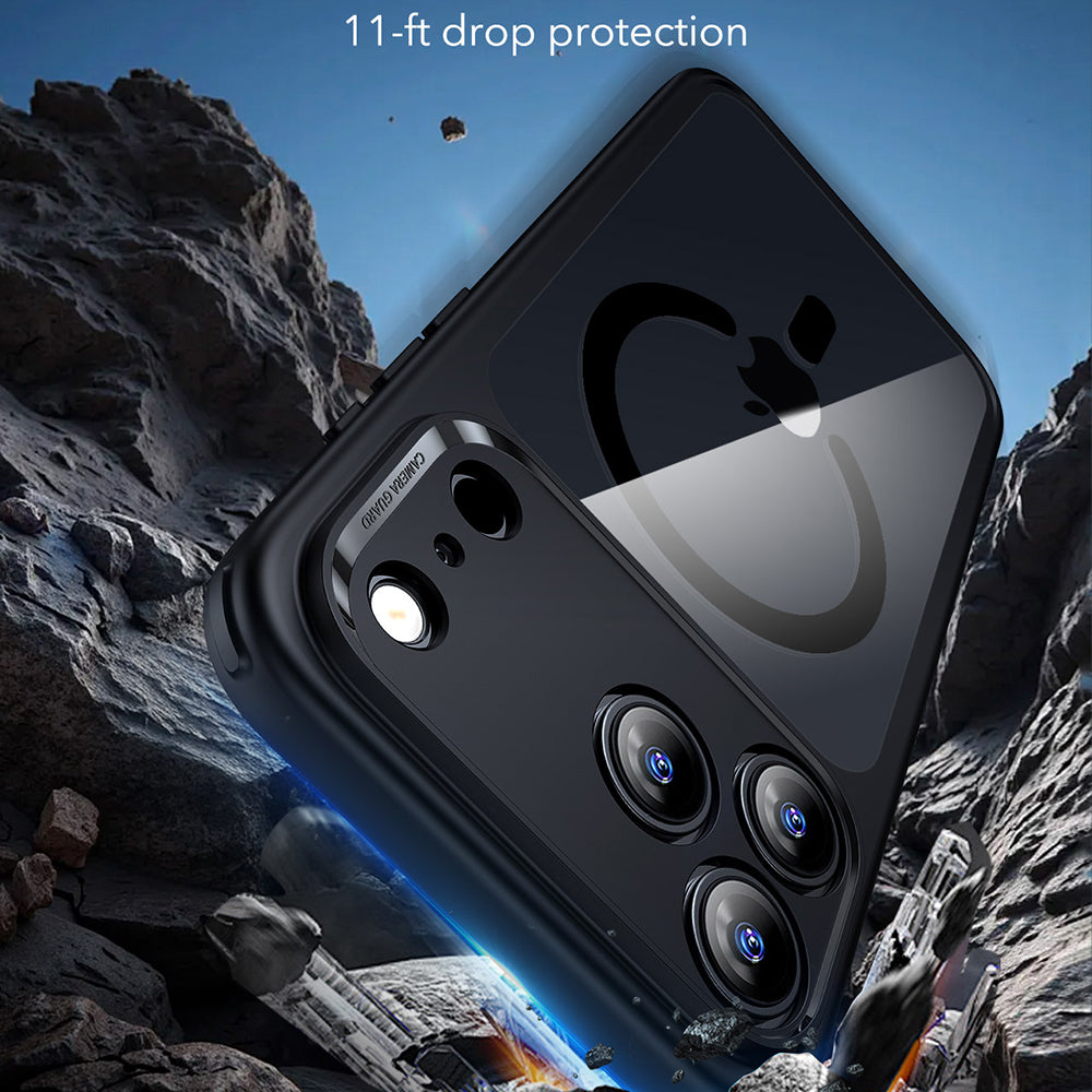 MagSafe-kotelo Apple iPhone 17 Pro Maxille, ESR, Classic Hybrid, Satinoitu Musta