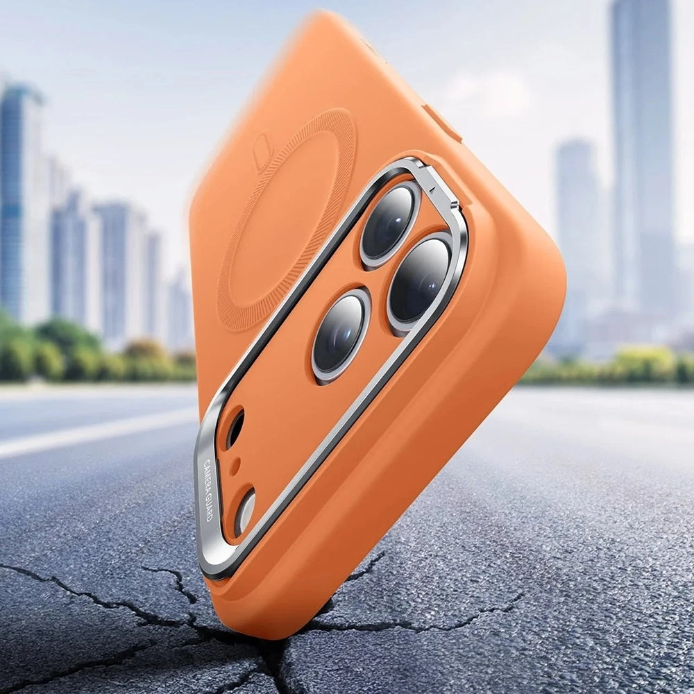 MagSafe-kotelo Apple iPhone 17 Pro Maxille, ESR, Cloud Soft Kickstand, Oranssi