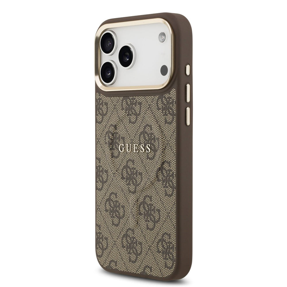 MagSafe-kotelo Apple iPhone 17 Pro Maxille, Guess, 4G Classic, Ruskea