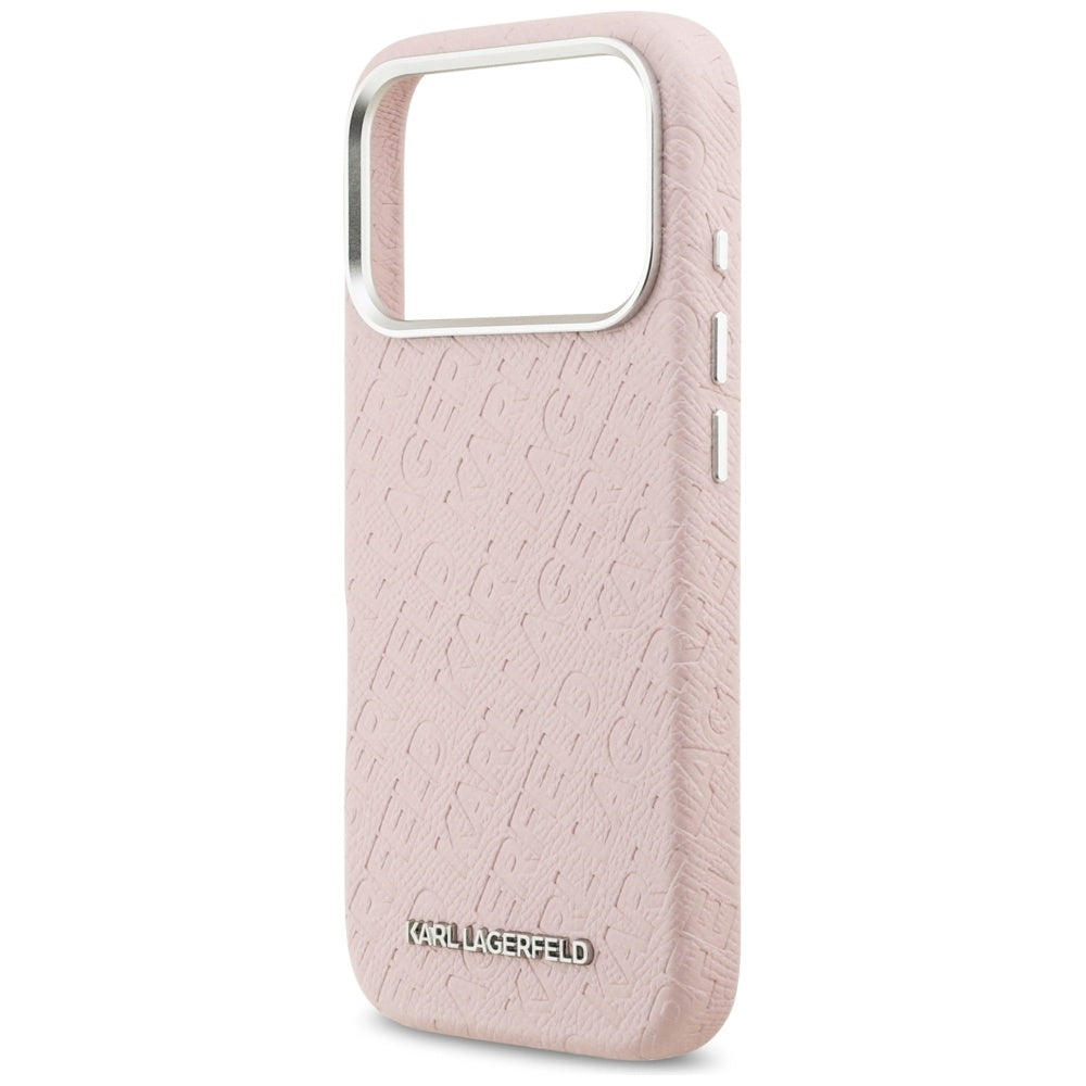 MagSafe-kotelo Apple iPhone 17 Pro Maxille, Karl Lagerfeld, FW Stamped Karl, Pinkki