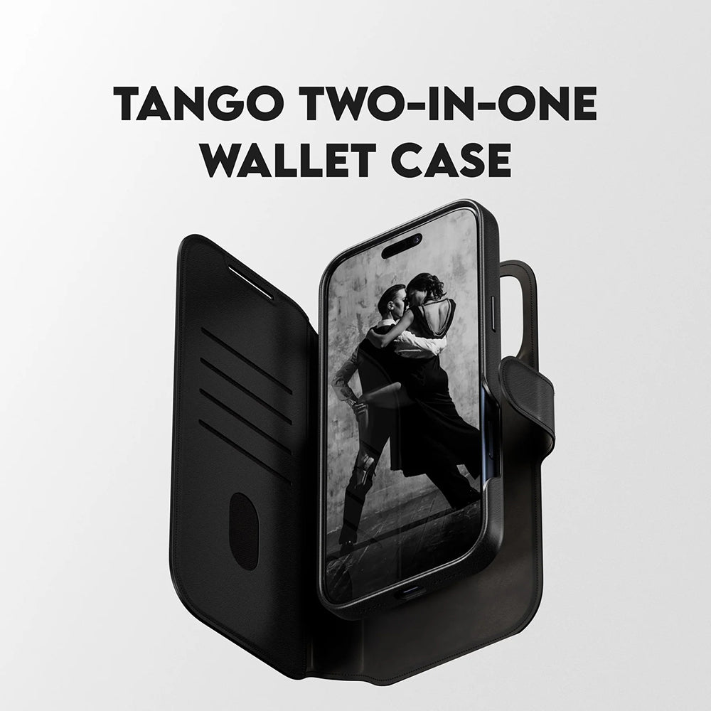 MagSafe-kotelo Apple iPhone 17 Pro Maxille, PanzerGlass, Care Feature Tango Two-in-One, Musta