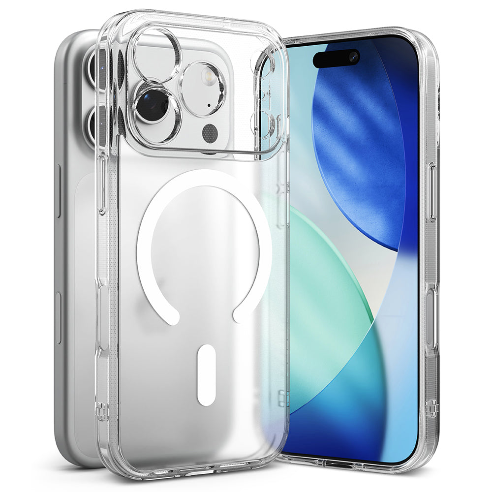 MagSafe-kotelo Apple iPhone 17 Pro Maxille, Ringke, Fusion, Matta Läpinäkyvä