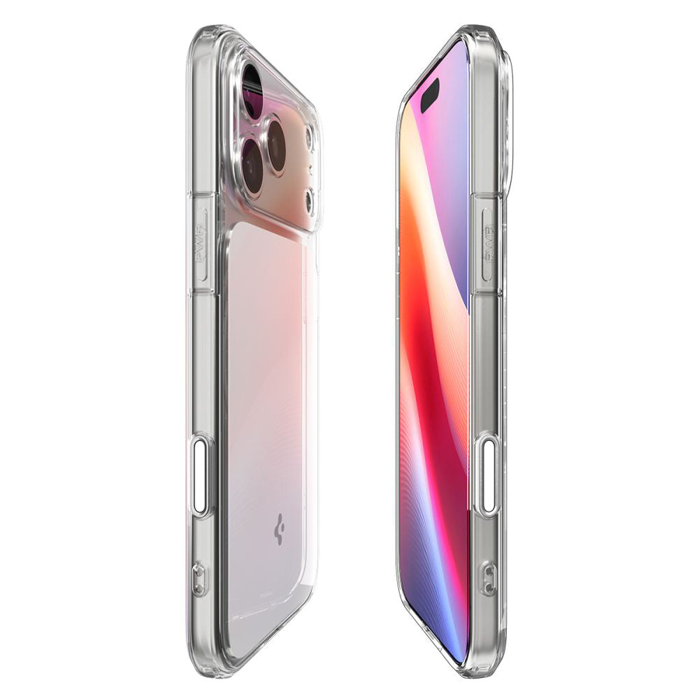 MagSafe-kotelo Apple iPhone 17 Pro Maxille, Spigen, Ultra Hybrid T, Valkoinen ACS10280