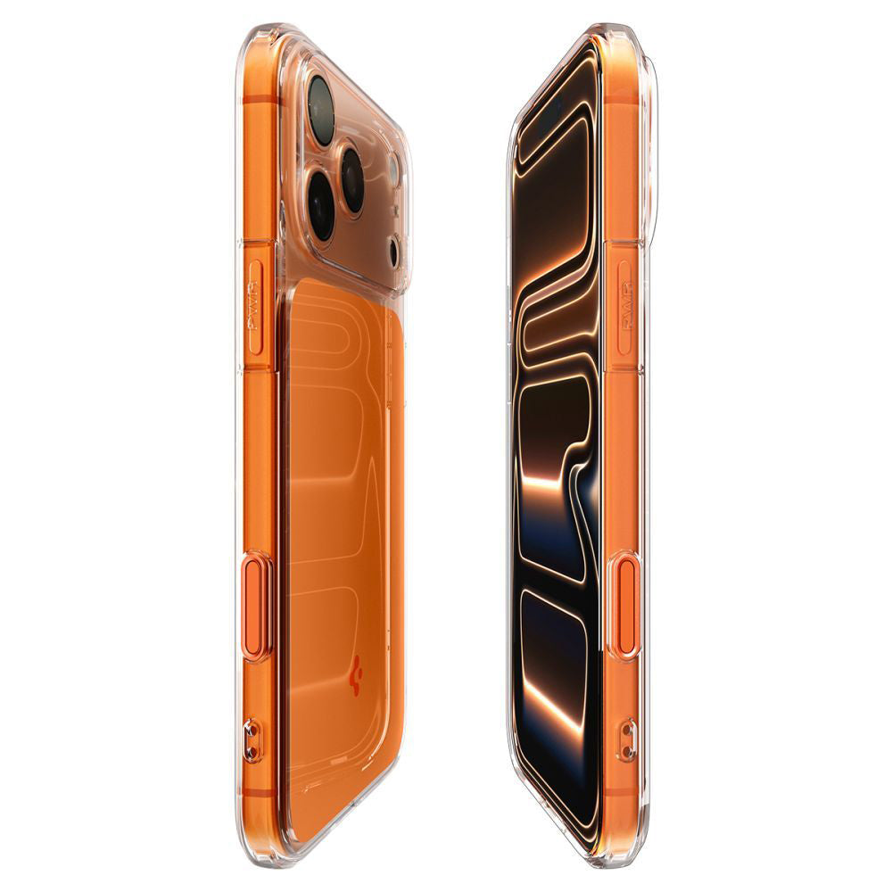 MagSafe-kotelo Apple iPhone 17 Pro Maxille, Spigen, Ultra Hybrid T, Oranssi ACS10474