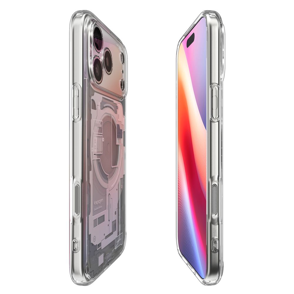 MagSafe-kotelo Apple iPhone 17 Pro Maxille, Spigen, Ultra Hybrid Zero One, Valkoinen ACS10287