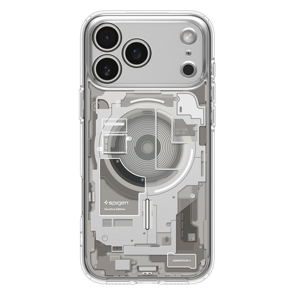 MagSafe-kotelo Apple iPhone 17 Pro Maxille, Spigen, Ultra Hybrid Zero One, Beige ACS10288