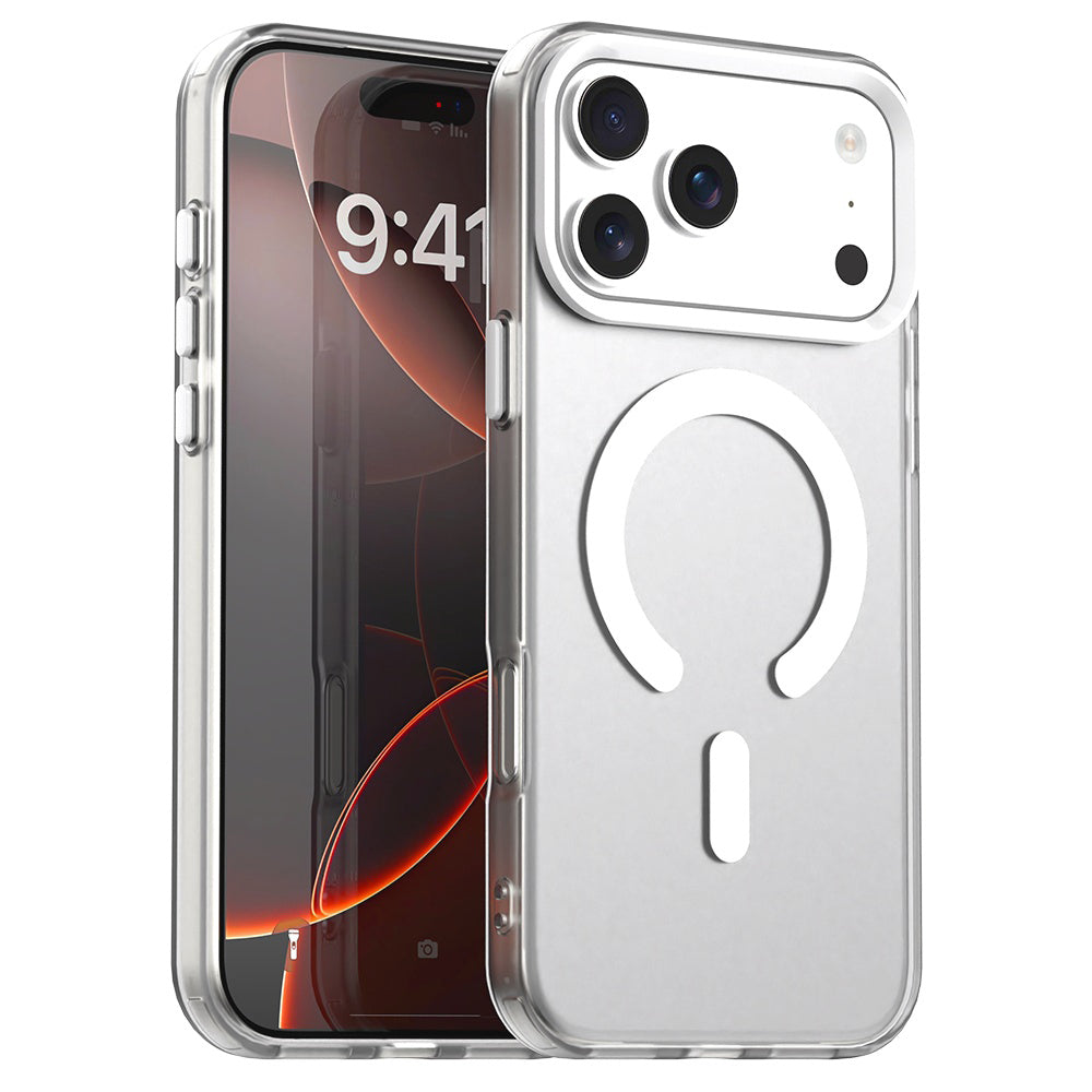 MagSafe Case for Apple iPhone 17 Pro Max, Techsuit, CandyCase, White
