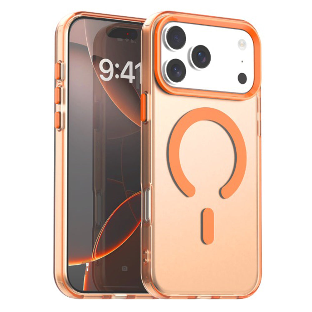 MagSafe-kotelo Apple iPhone 17 Pro Maxille, Techsuit, CandyCase, Oranssi