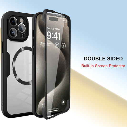 MagSafe-kotelo Apple iPhone 17 Pro Maxille, Techsuit, ColorVerse 360, Musta