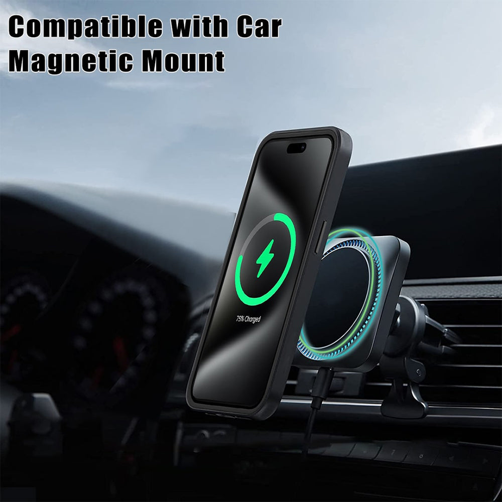 MagSafe Case for Apple iPhone 17 Pro Max, Techsuit, ColorVerse 360, Pink