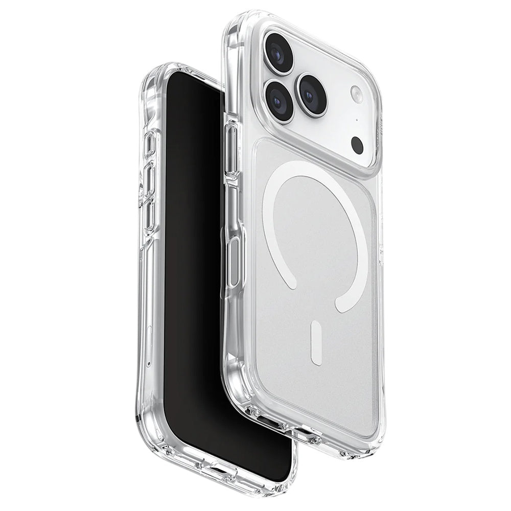 MagSafe-kotelo Apple iPhone 17 Pro Maxille, UNIQ, LifePro Xtreme MagClick, Läpinäkyvä