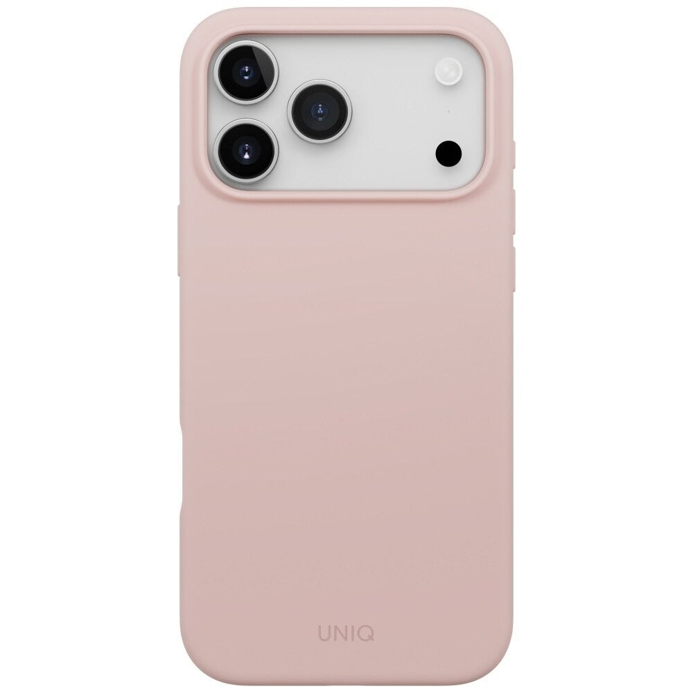 MagSafe-kotelo Apple iPhone 17 Pro Maxille, UNIQ, Lino MagClick, Pinkki