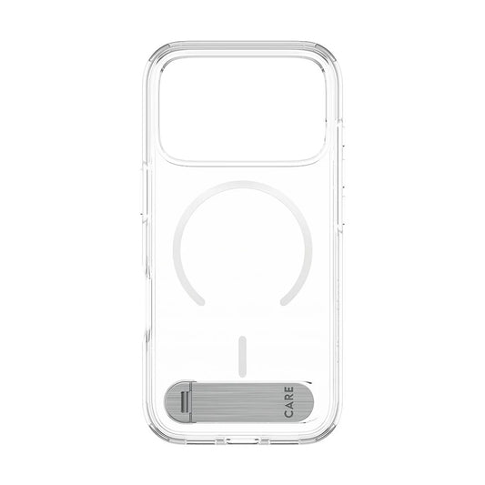 MagSafe-kotelo Apple iPhone 17 Prolle, PanzerGlass, Care Feature Kickstand, Läpinäkyvä