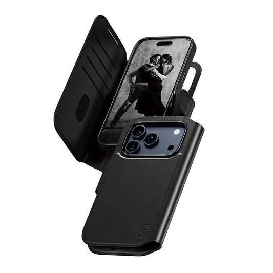 MagSafe-kotelo Apple iPhone 17 Prolle, PanzerGlass, Care Feature Tango Two-in-One, Musta