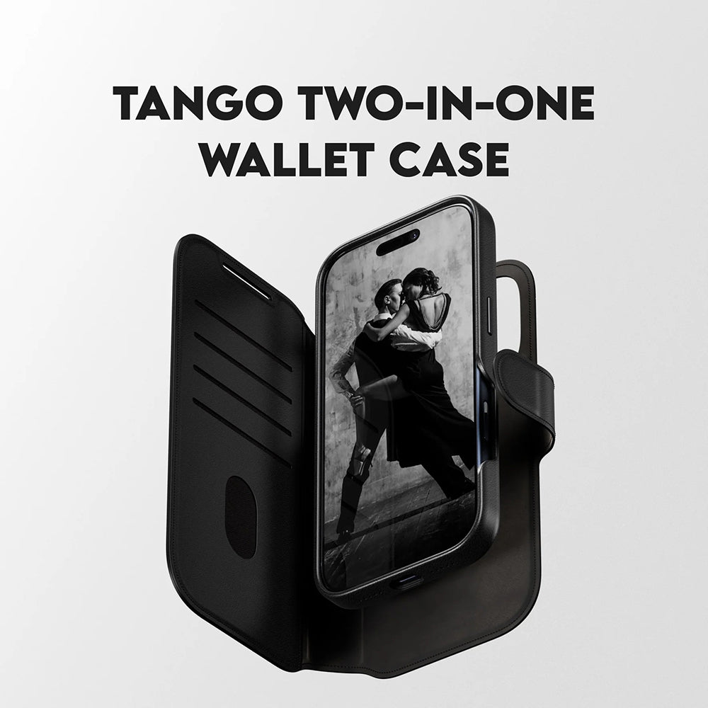 MagSafe-kotelo Apple iPhone 17 Prolle, PanzerGlass, Care Feature Tango Two-in-One, Musta