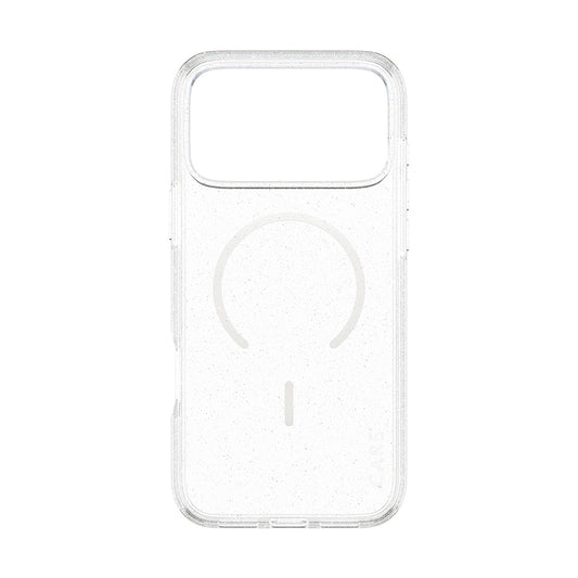 MagSafe-kotelo Apple iPhone 17 Prolle, PanzerGlass, Care Urban Explorer Star Lit, Valkoinen Läpinäkyvä