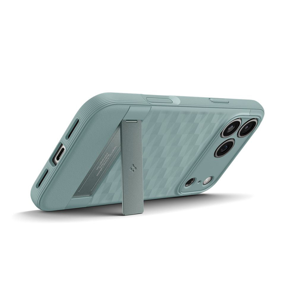 MagSafe-kotelo Apple iPhone 17 Prolle, Spigen, Caseology Parallax S, Vihreä
