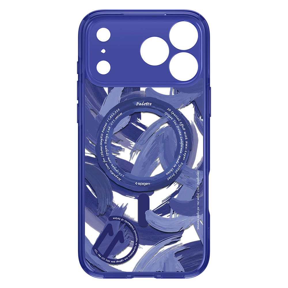 MagSafe-kotelo Apple iPhone 17 Prolle, Spigen, Ultra Hybrid C11, Indigo ACS11392