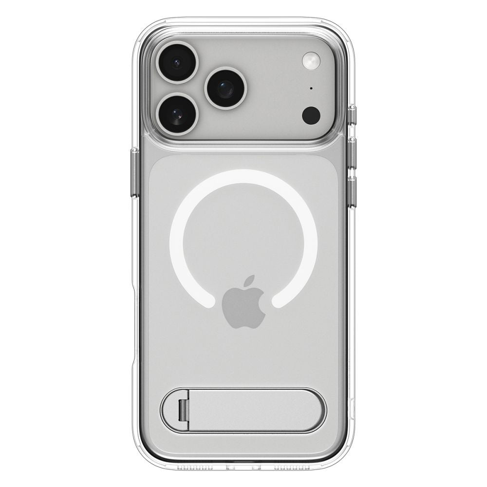 MagSafe-kotelo Apple iPhone 17 Prolle, Spigen, Ultra Hybrid S, Läpinäkyvä