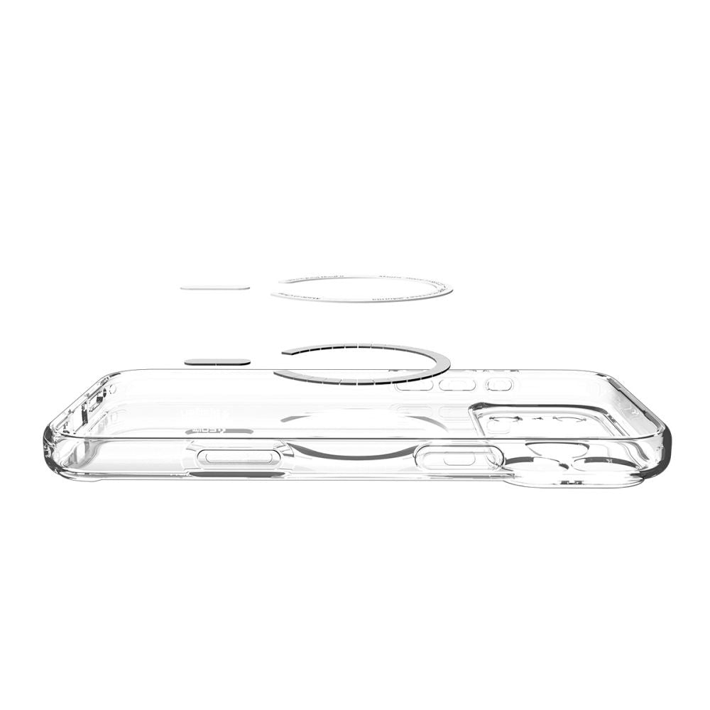 MagSafe-kotelo Apple iPhone 17 Prolle, Spigen, Ultra Hybrid, Läpinäkyvä Tummansininen ACS11111