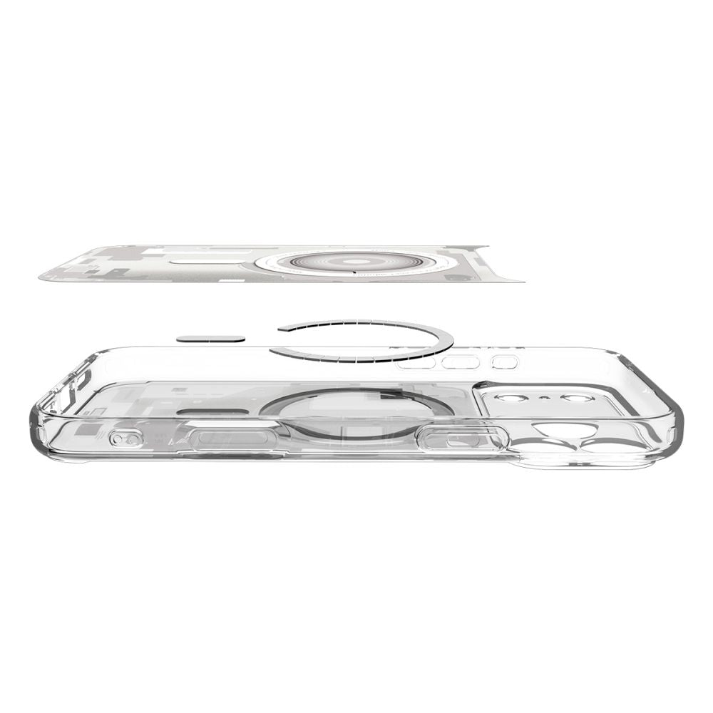 MagSafe-kotelo Apple iPhone 17 Prolle, Spigen, Ultra Hybrid Zero One, Valkoinen ACS10351