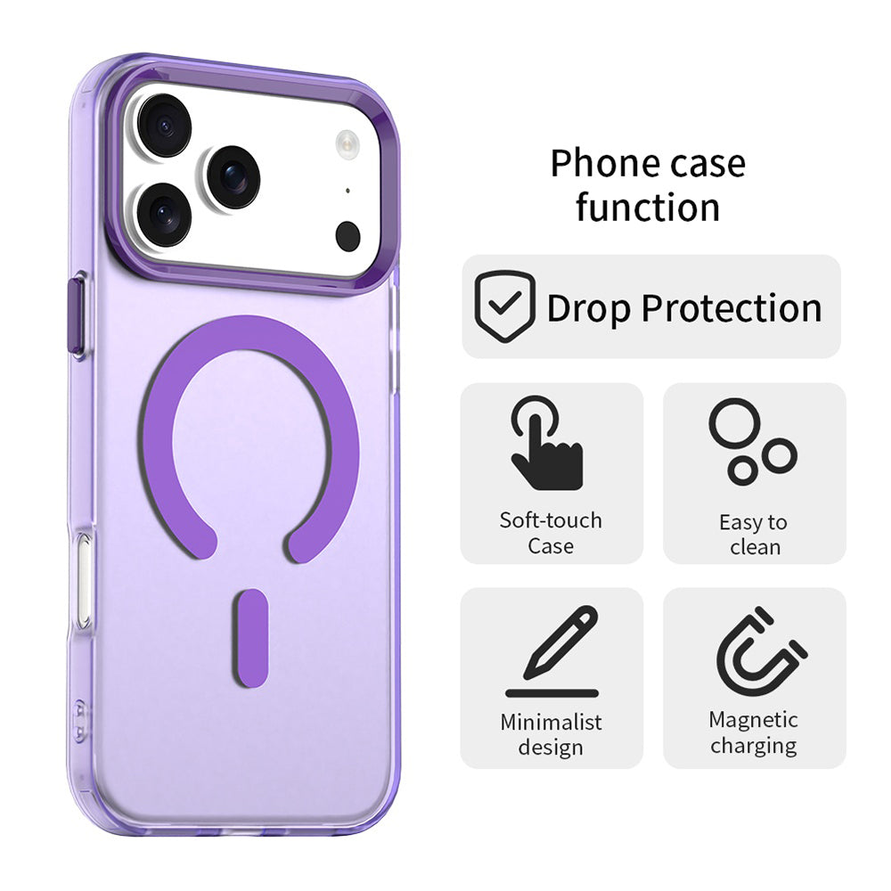 MagSafe-kotelo Apple iPhone 17 Prolle, Techsuit, CandyCase, Liila