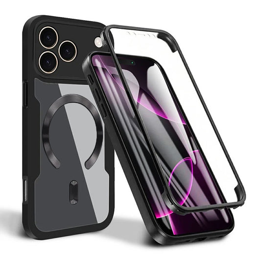 MagSafe-kotelo Apple iPhone 17 Prolle, Techsuit, ColorVerse 360, Musta