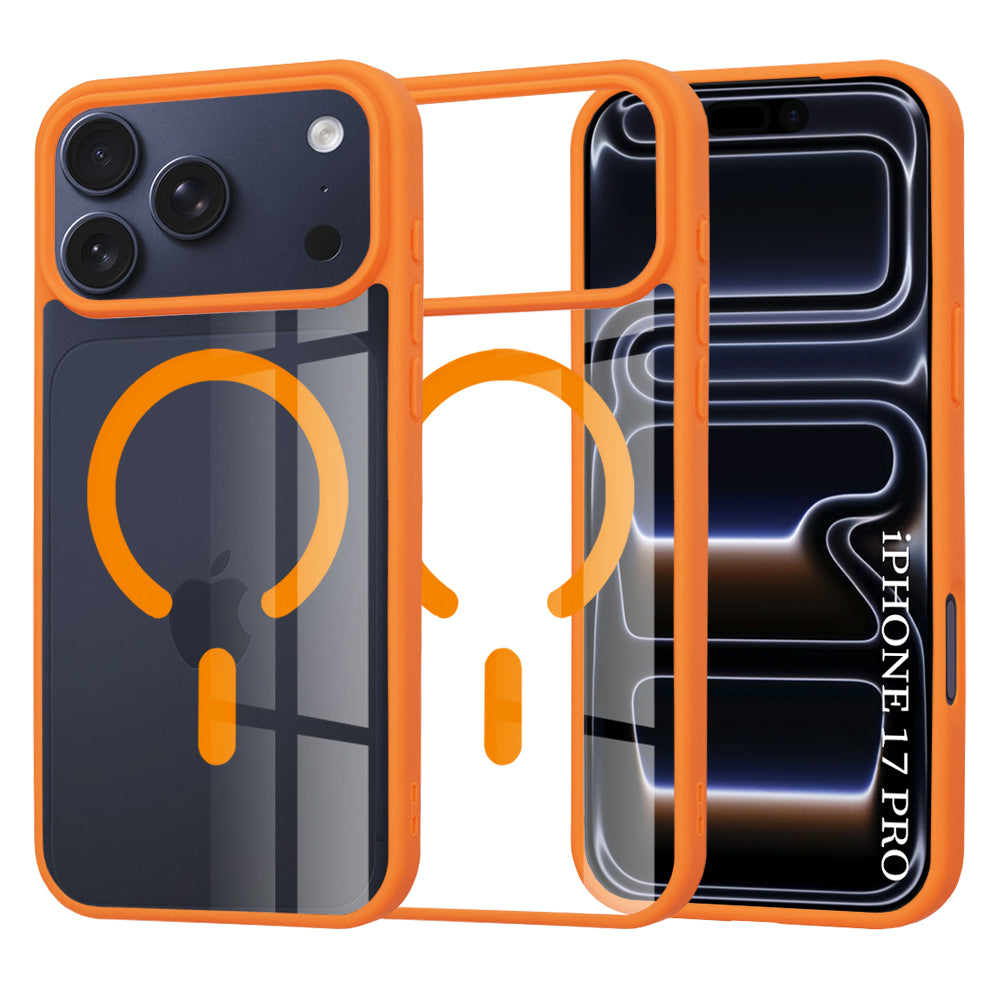 MagSafe-kotelo Apple iPhone 17 Prolle, Techsuit, Pro, Oranssi
