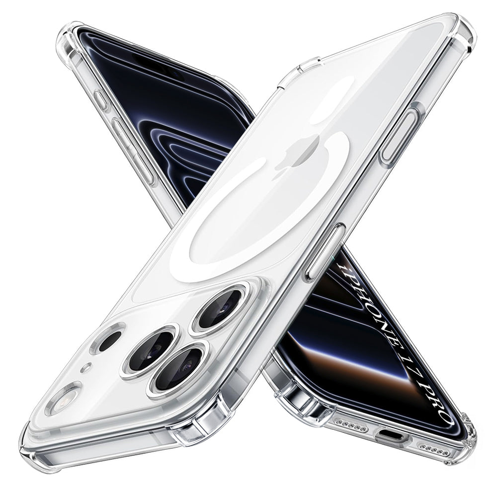 MagSafe-kotelo Apple iPhone 17 Prolle, Techsuit, Iskunkestävä, Läpinäkyvä