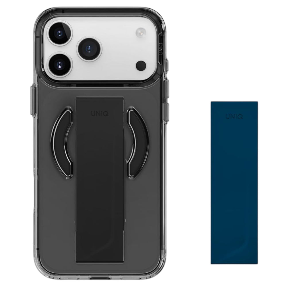 MagSafe Case for Apple iPhone 17 Pro, UNIQ, Heldro Air MagClick, Black