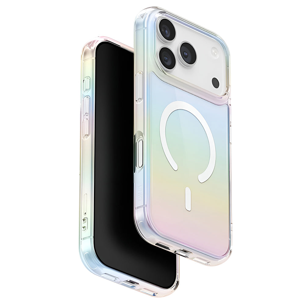 MagSafe-kotelo Apple iPhone 17 Prolle, UNIQ, Iridescia MagClick, Monivärinen